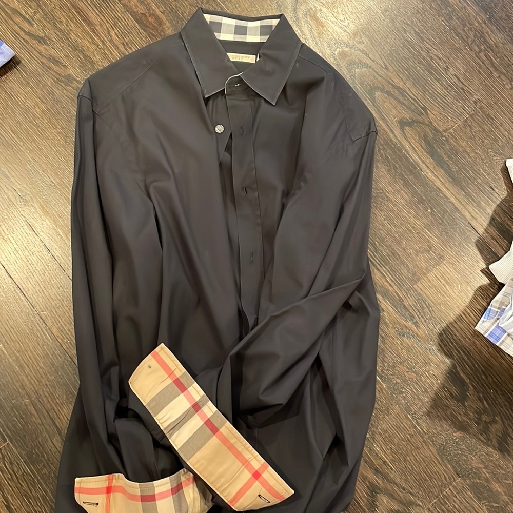 Mens Burberry button down